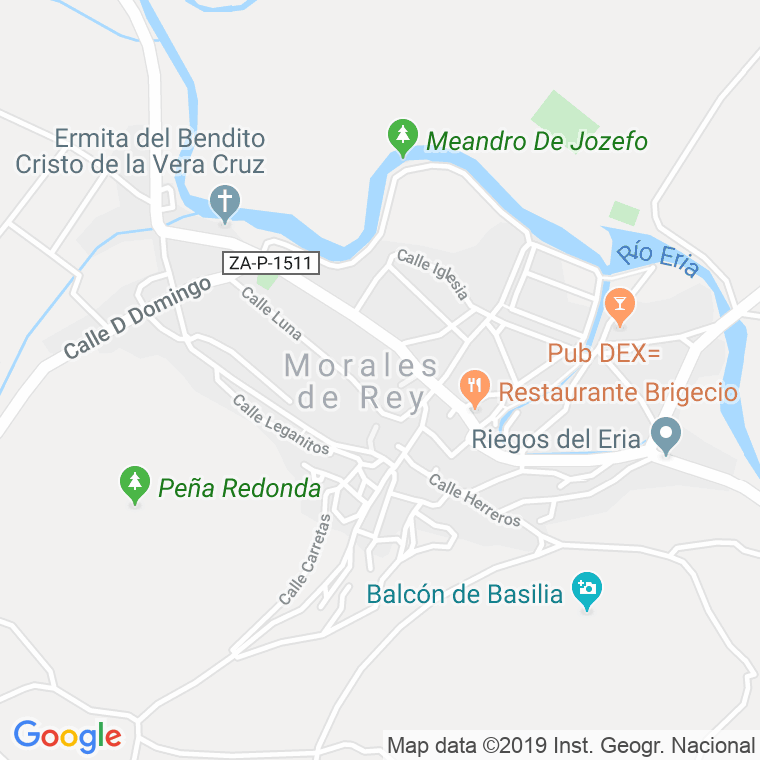 Código Postal de Morales Del Rey en Zamora
