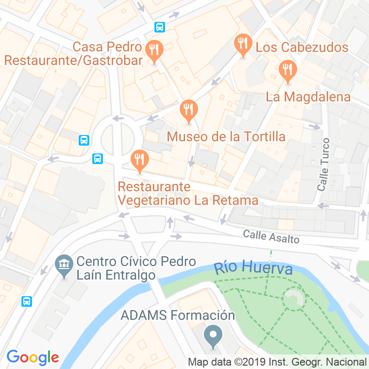 Código Postal calle Reconquista en Zaragoza