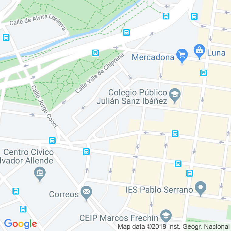 Código Postal calle Enlace, El en Zaragoza