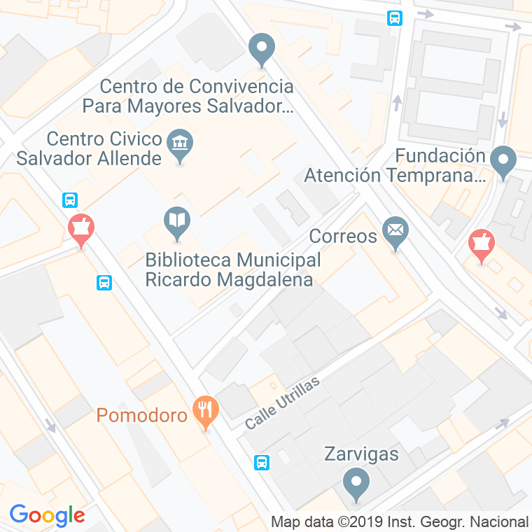 Código Postal calle Enrique Casas Vila en Zaragoza