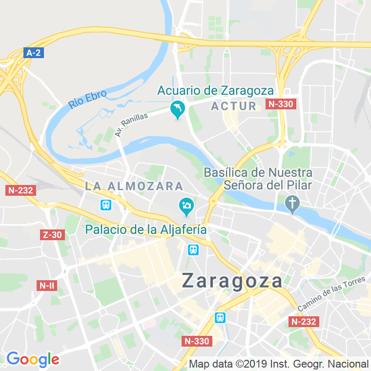 Código Postal calle Arpa en Zaragoza
