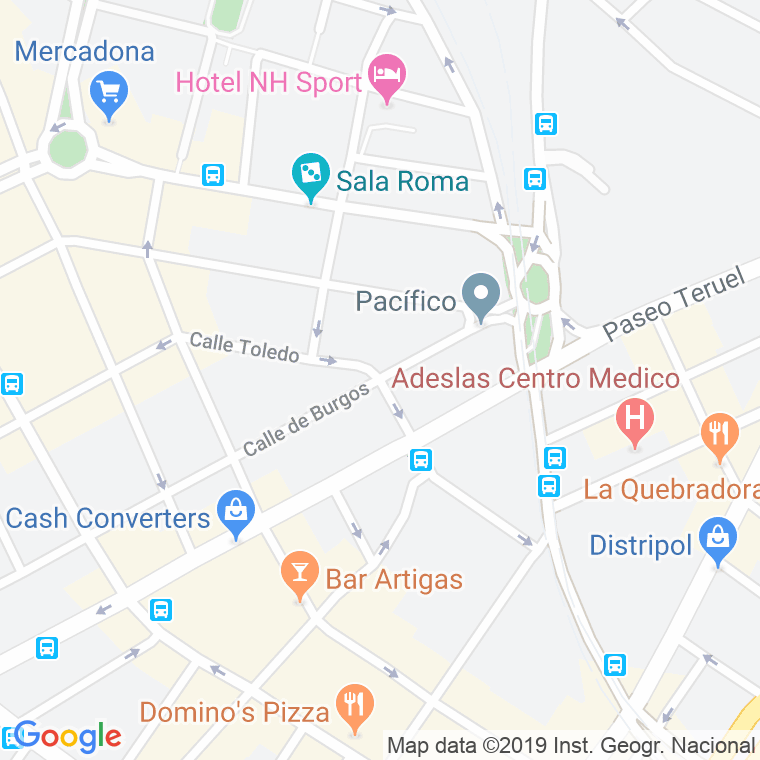 Código Postal calle Lerida en Zaragoza