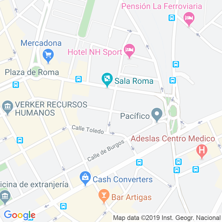 Código Postal calle Tarragona en Zaragoza