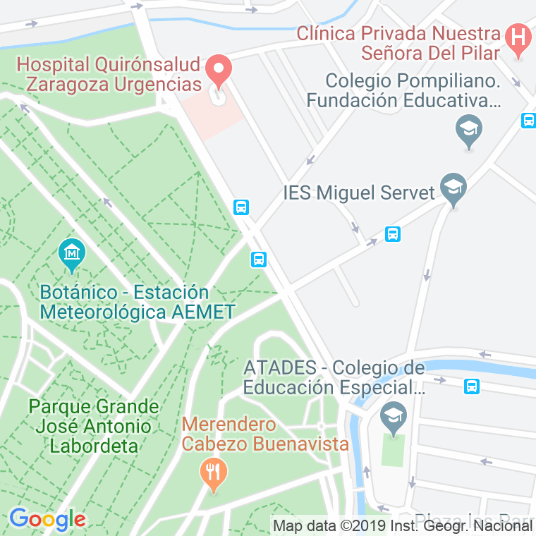 Código Postal calle Mariano Renovales, paseo en Zaragoza