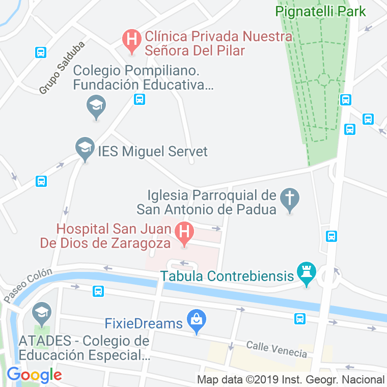 Código Postal calle Ramiro Ii El Monje en Zaragoza