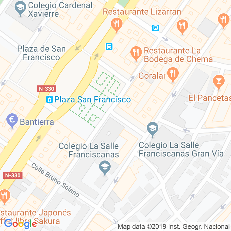 Código Postal calle Salle, La en Zaragoza