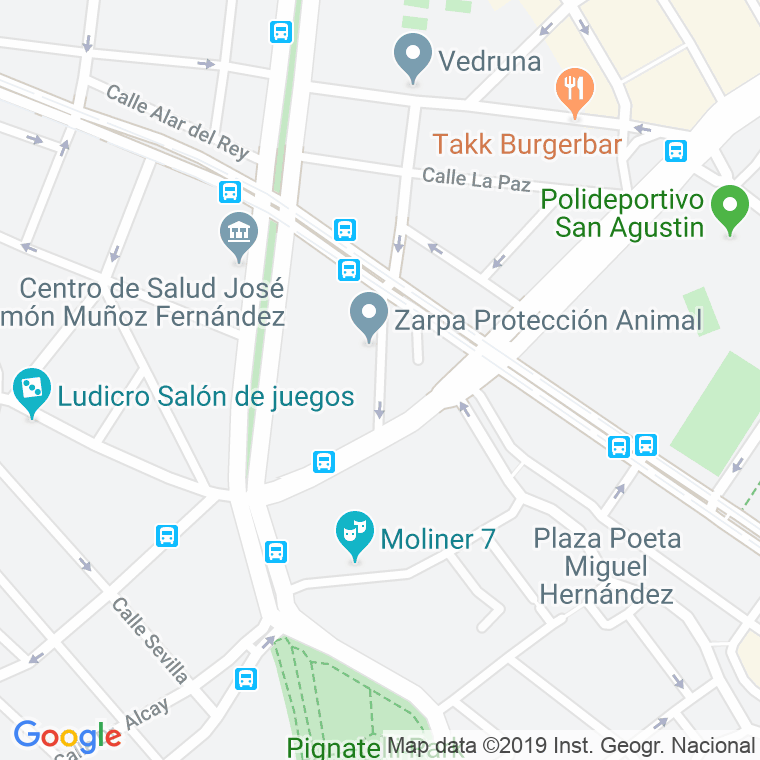 Código Postal calle Cristobal Colon en Zaragoza