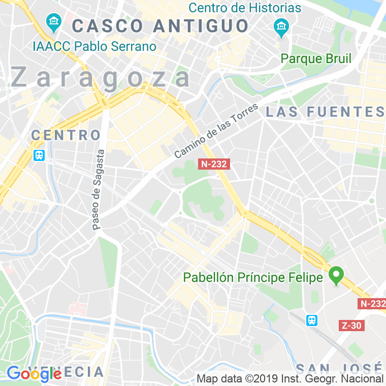 Código Postal calle Miraflores, pasaje (Impares Del 1 Al Final)  (Pares Del 2 Al Final) en Zaragoza