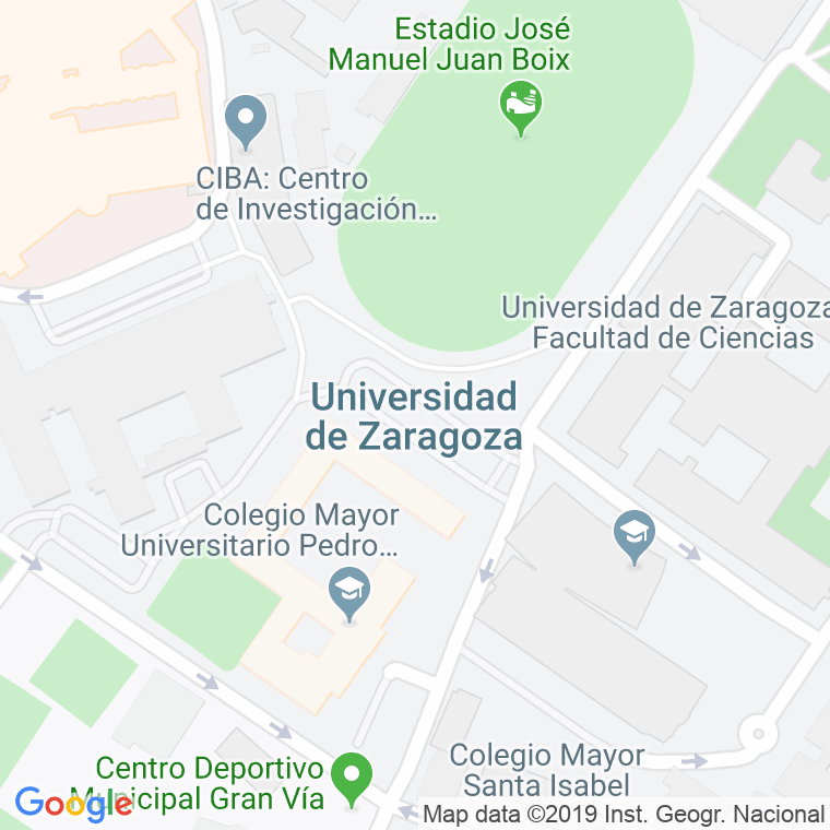 Código Postal calle Escuela, De La en Zaragoza