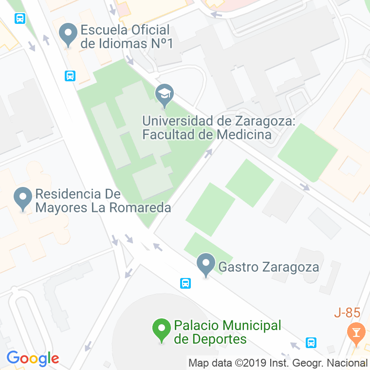 Código Postal calle Jesuita Ignacio Ellacurria en Zaragoza