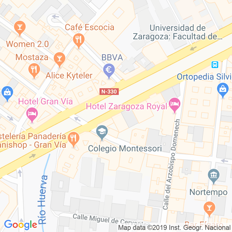Código Postal calle Felisa Soteras en Zaragoza