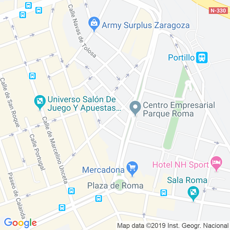 Código Postal calle Fuendetodos en Zaragoza