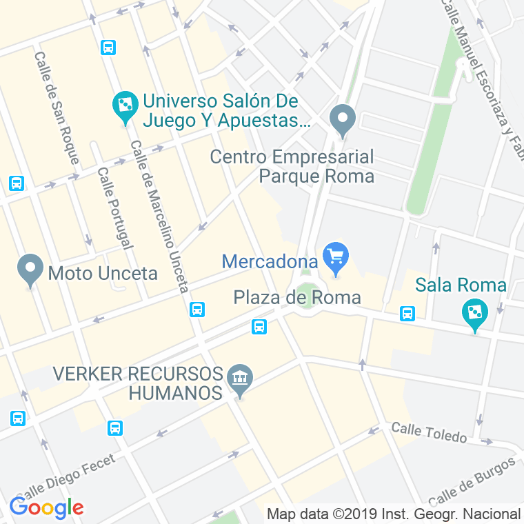 Código Postal calle Hermanos Pinzon en Zaragoza