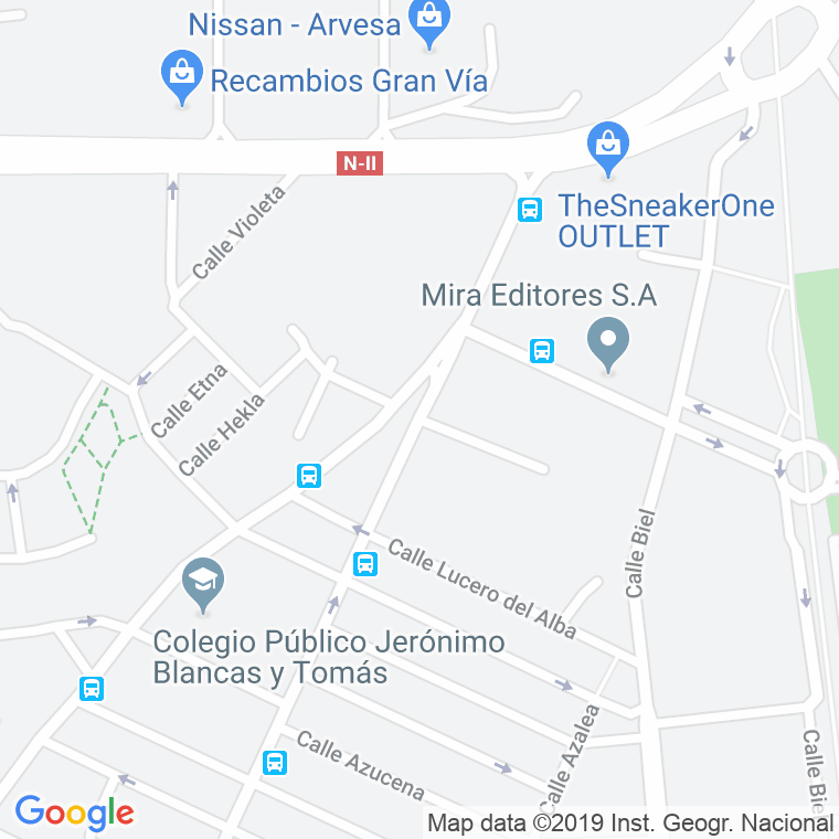 Código Postal calle Alfareria en Zaragoza