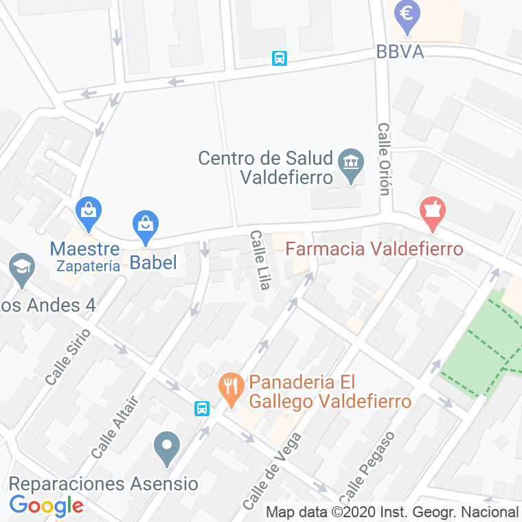 Código Postal calle Lila en Zaragoza
