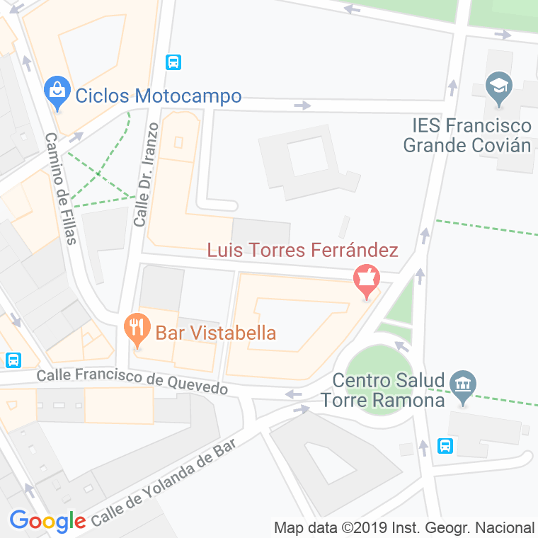 Código Postal calle Colegiata De Bolea en Zaragoza