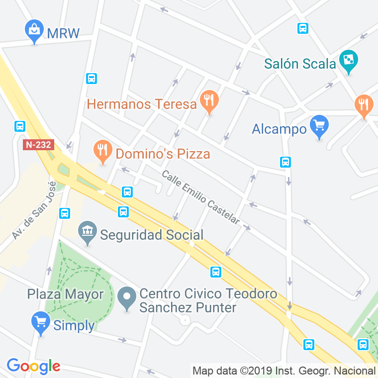 Código Postal calle Marques De Arlanza en Zaragoza