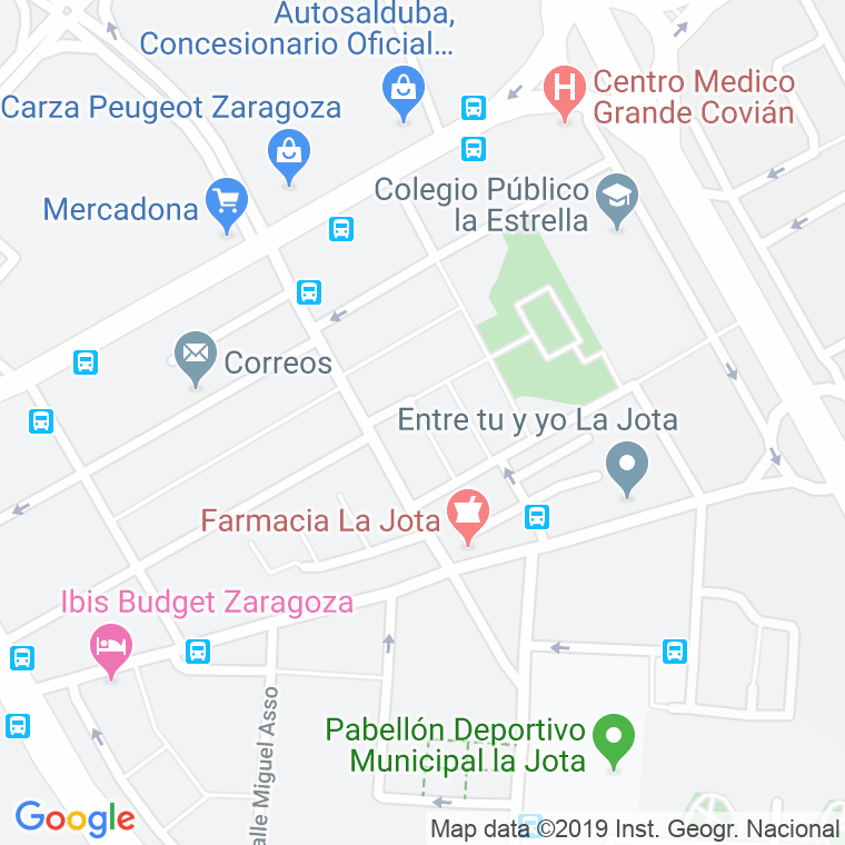 Código Postal calle Maestro Tremps en Zaragoza