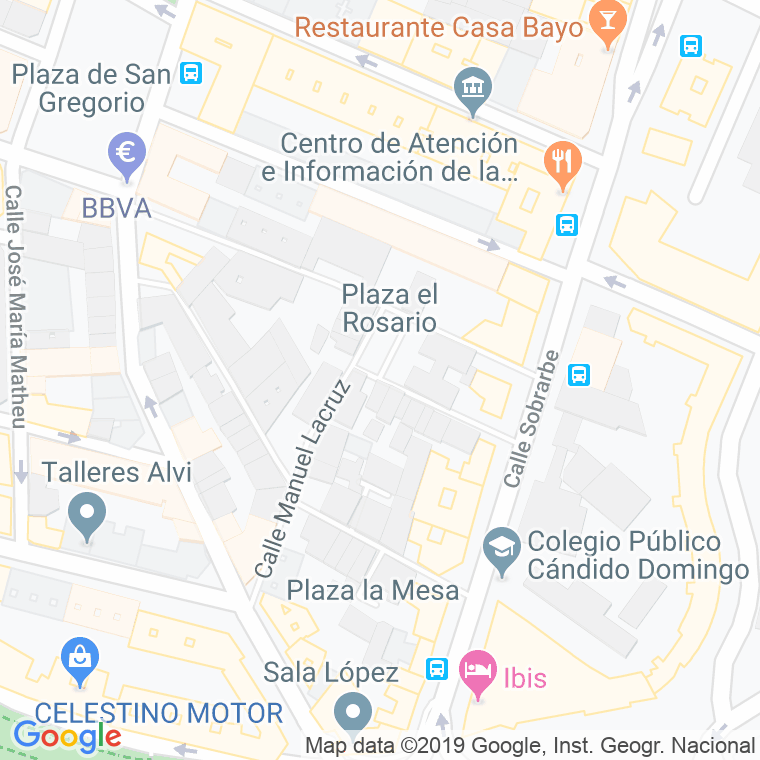 Código Postal calle Jorge Ibort en Zaragoza