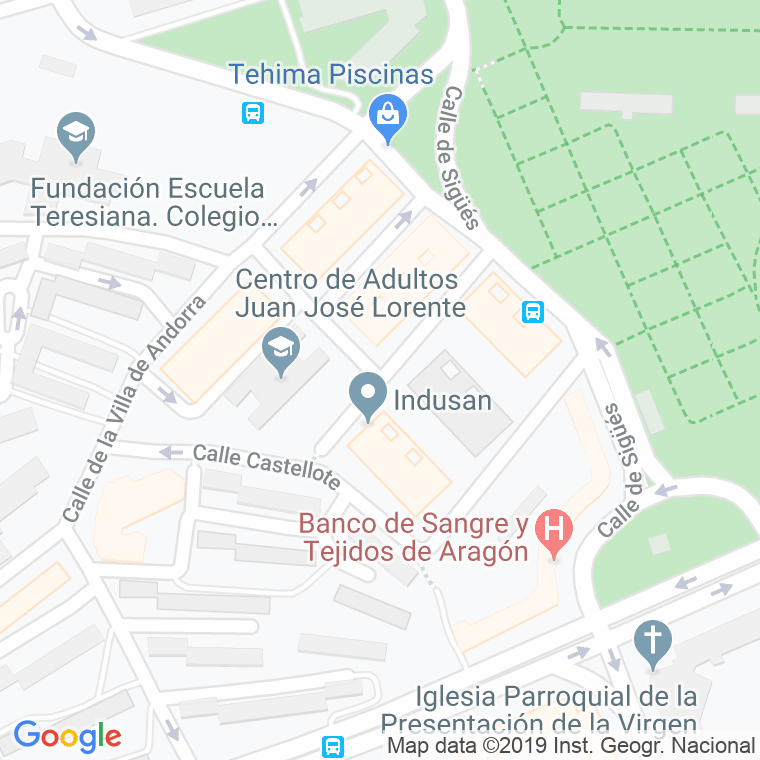 Código Postal calle Alcala De La Selva en Zaragoza