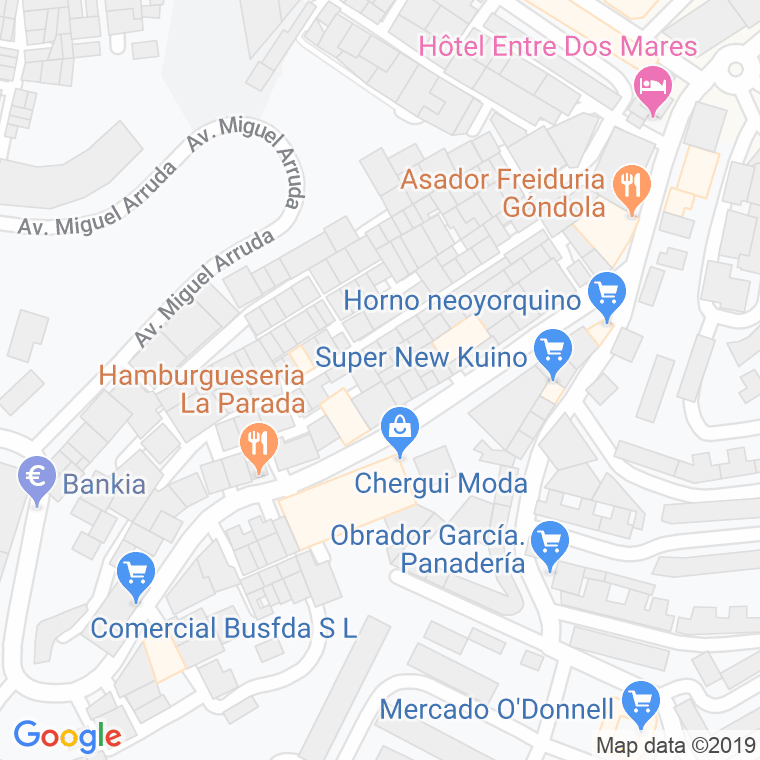 Código Postal calle Bentolila en Ceuta