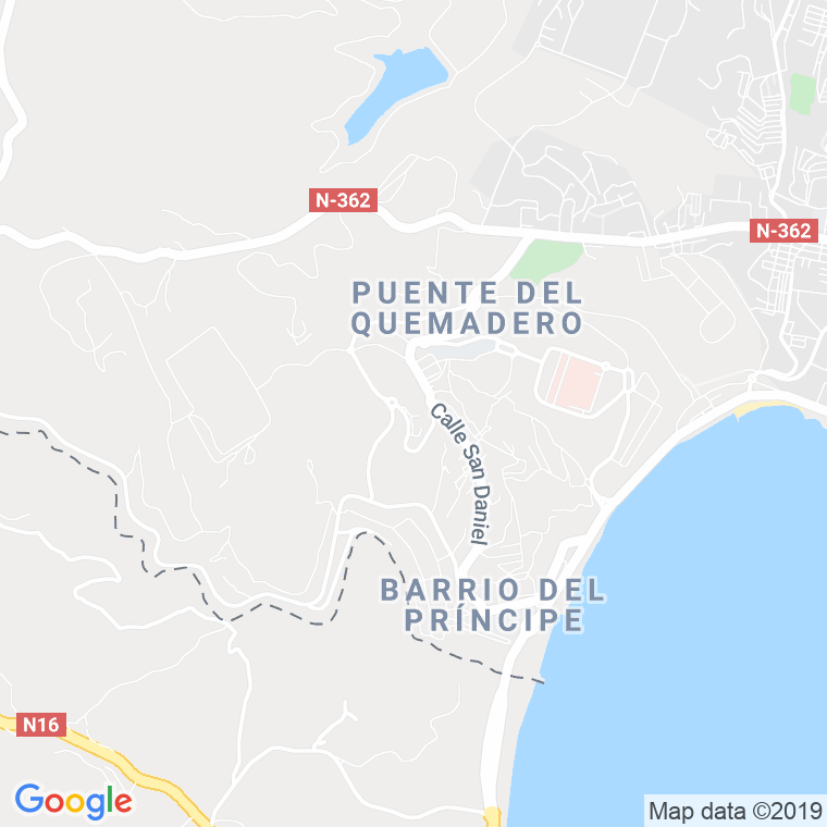 Código Postal calle Villa Rios en Ceuta