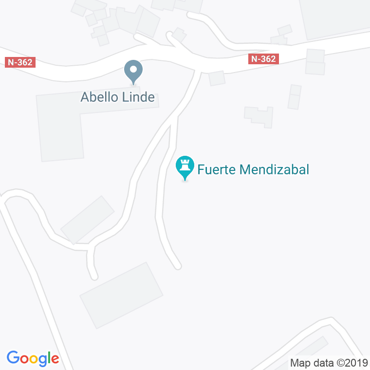 Código Postal calle Fuerte Mendizabal en Ceuta