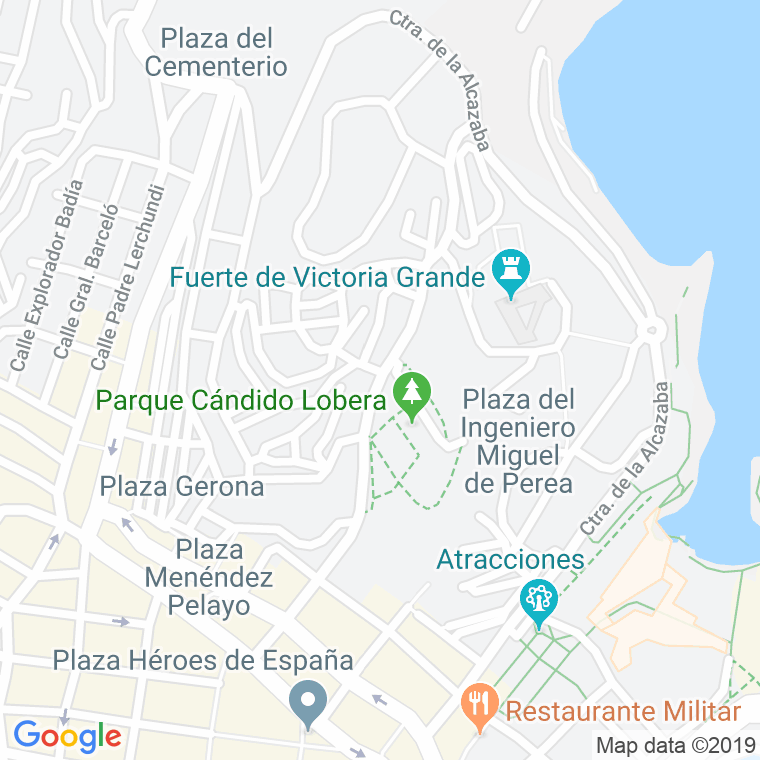 Código Postal calle Candido Lobera en Melilla