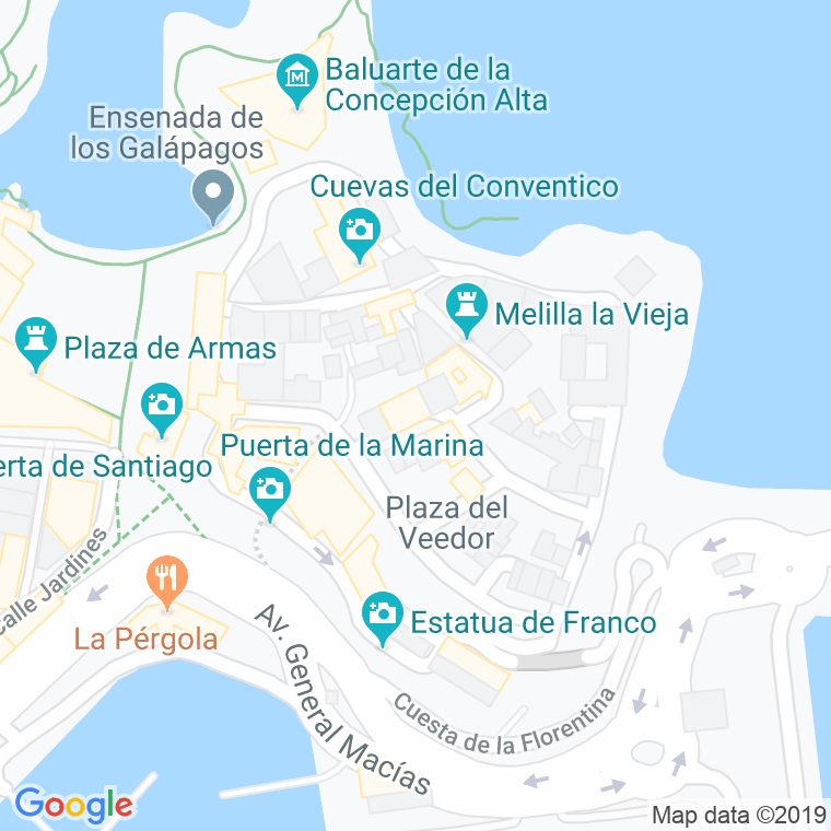 Código Postal calle Ledesma en Melilla