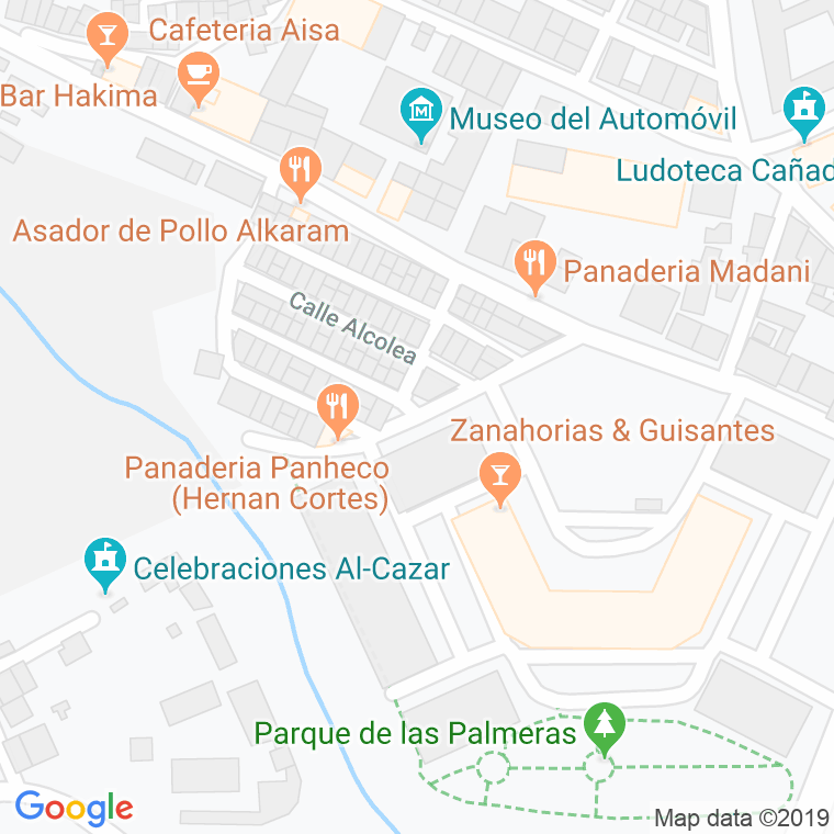 Código Postal calle Cabo De Agua en Melilla