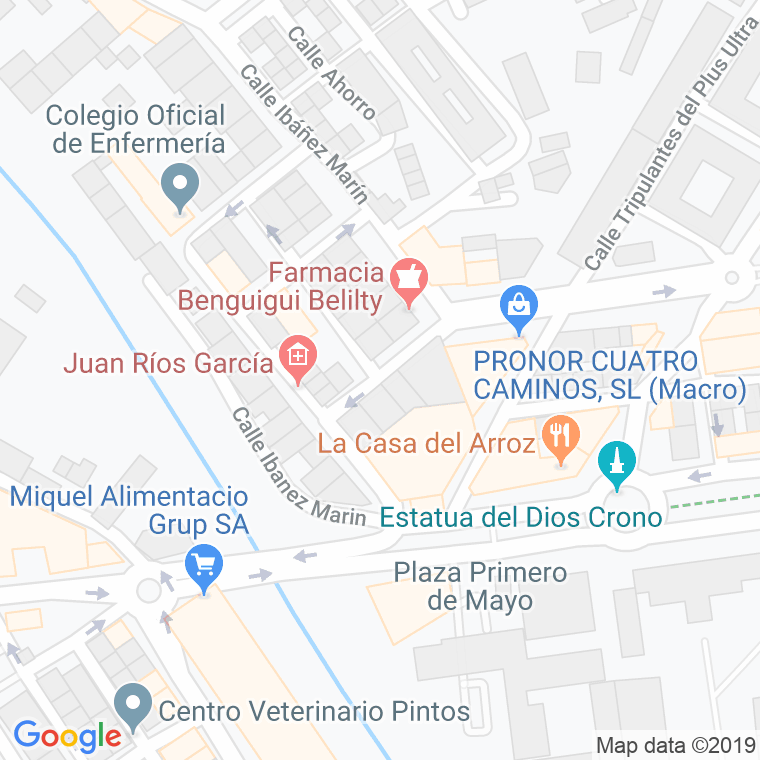 Código Postal calle Comandante Jimenez Benhamu en Melilla