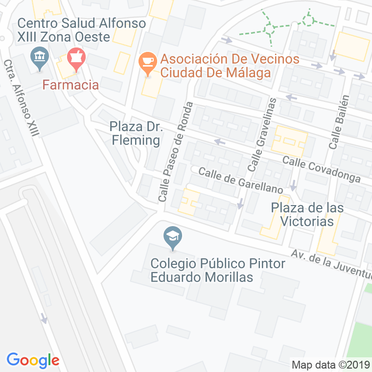 Código Postal calle Arapiles en Melilla