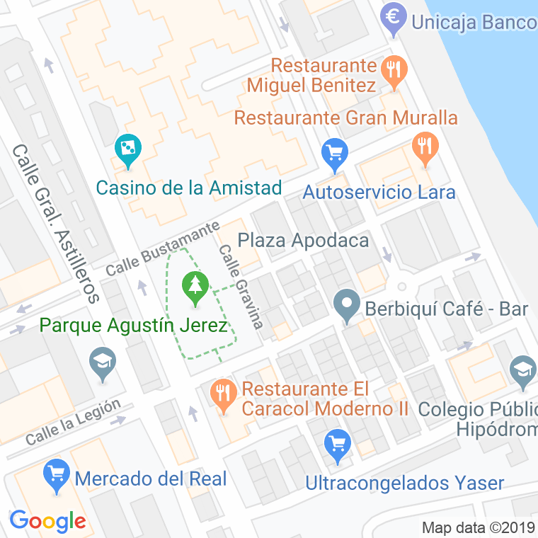Código Postal calle Cabo Mar Fradera en Melilla