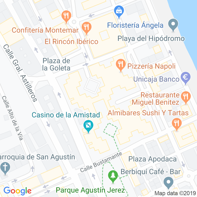 Código Postal calle Minas Del Rif, bloques en Melilla